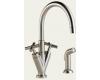 Brizo 6216046-BN Trevi Cross Brushed Nickel Two Handle Kitchen with Spray