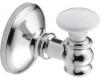 Creative Specialties by Moen Highland DN3503WCH Chrome/White Double Robe Hook