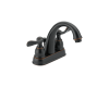 Delta B2596LF-OB Foundations Windemere Oil Rubbed Bronze Two Handle Centerset Lavatory Faucet