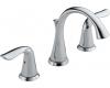 Delta 3538-MPU Lahara Chrome Two Handle Widespread Lavatory Faucet