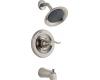 Delta 144996-BN Windemere Brushed Nickel Monitor 14 Series Tub and Shower Trim