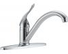 Delta 100-HDF-DST 100_300_400Series Chrome Single Handle Kitchen Faucet