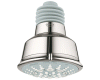 Grohe Relexa Rustic 27 126 BE0 Sterling Infinity Finish Shower Head 5