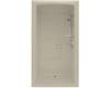 Kohler Freewill K-12108-C-G9 Sandbar Barrier-Free Shower Module with Soap Ledge On Right and Brushed Stainless Steel Grab Bars, 45" X 37-1/