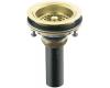 Kohler Duostrainer K-8801-PB Vibrant Polished Brass Sink Strainer