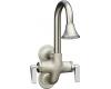 Kohler Cannock K-8892-RP Rough Plate Wash Sink Faucet with Spray and Lever Handles