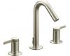 Kohler Stillness K-942-4-BN Brushed Nickel 8-16" Widespread Bath Faucet with Lever Handles