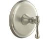 Kohler Revival K-T16175-4A-BN Brushed Nickel Thermostatic Valve Trim with Traditional Lever Handle