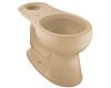 Kohler Cimarron K-4287-33 Mexican Sand Cimarron Round-Front Toilet Bowl