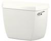 Kohler Wellworth K-4620-TR-0 White Toilet Tank with Right-Hand Trip Lever and Tank Locks