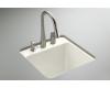 Kohler Park Falls K-6655-3U-96 Biscuit Park Falls Undercounter Utility Sink with Three-Hole Faucet Drilling