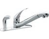 Moen 7034 PureTouch Classic Chrome Filtering Faucet with Side Spray in Deck Plate
