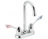 Moen Commercial CA8938 Chrome Two Handle Bar Faucet