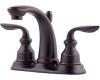 Pfister T48-CB0Y Avalon Tuscan Bronze 4" Centerset Bath Faucet with Pop-Up & Handles