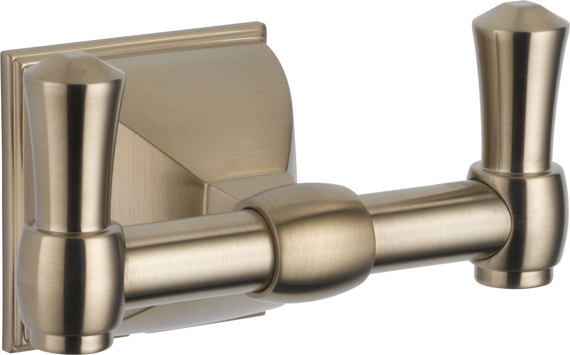 Brizo 693540-BN Vesi Channel Brilliance Brushed Nickel Double Robe ... - Brizo 693540-BN Vesi Channel Brilliance Brushed Nickel Double Robe Hook