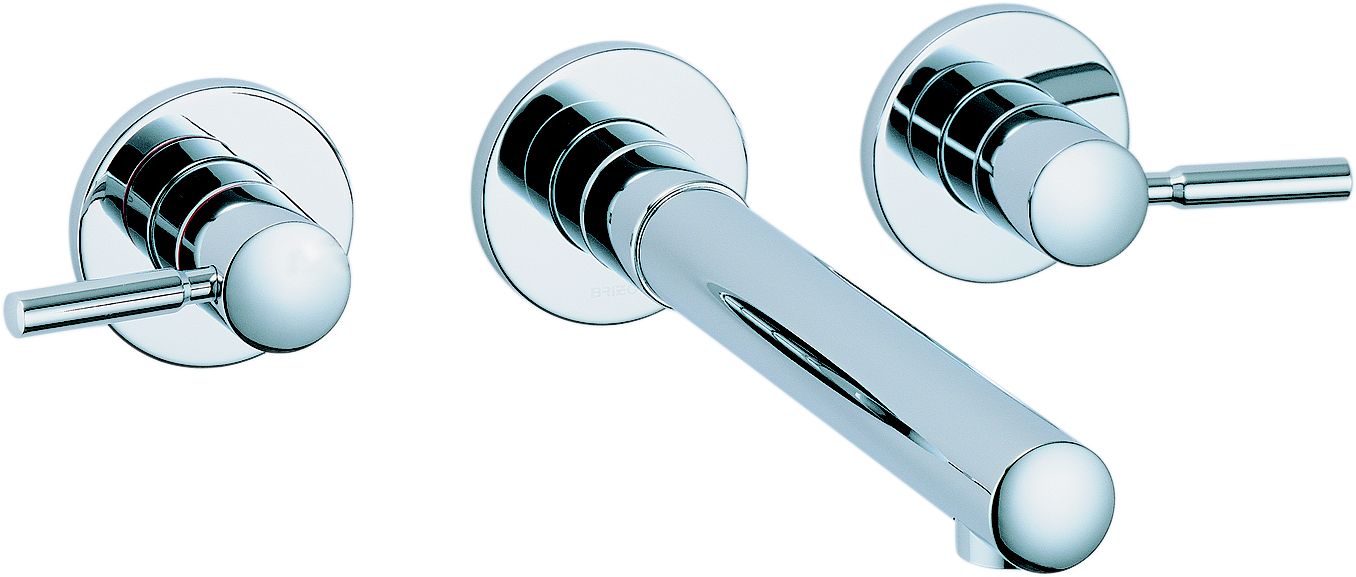 Brizo 65814LFPC Quiessence Chrome Wall Mount Lavatory Faucet