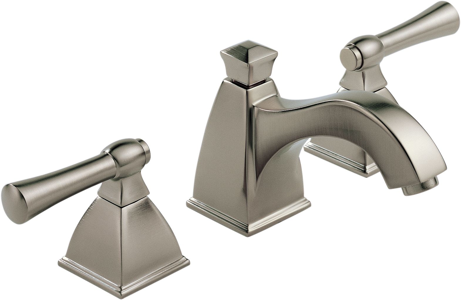 Brizo 65340LF-BN Vesi Curve Brushed Nickel Widespread Lavatory Faucet