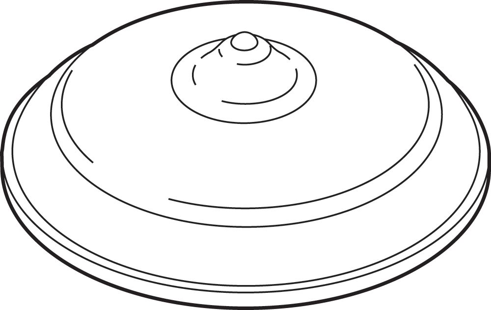 Brizo RP52397RB Tresa Bronze Hole Cover Assembly