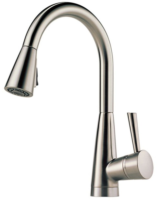 Brizo 63070LFSS Venuto Brilliance Stainless Single Handle PullDown