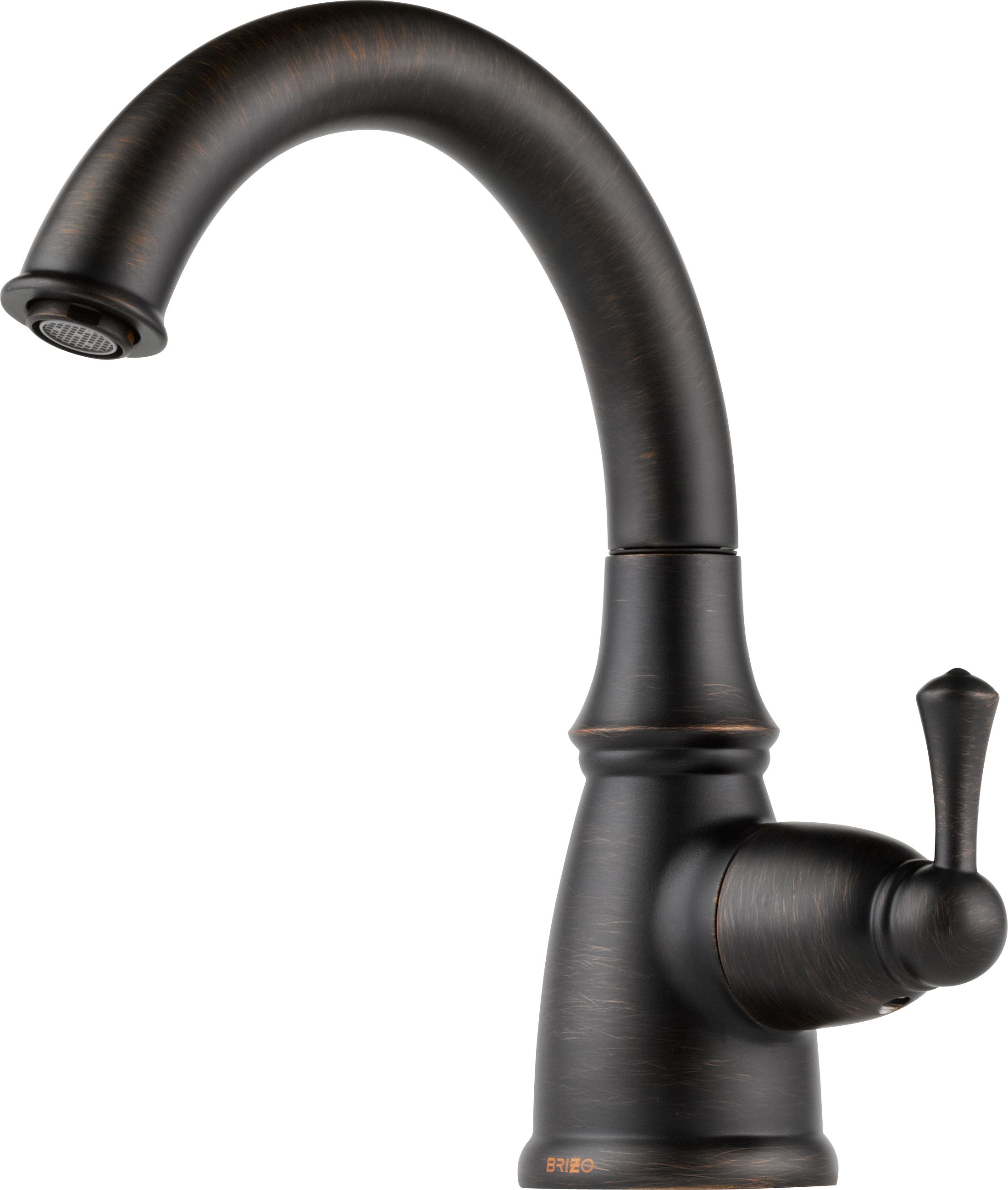 Brizo 61310LFRB Baliza Bronze Traditional Beverage Faucet