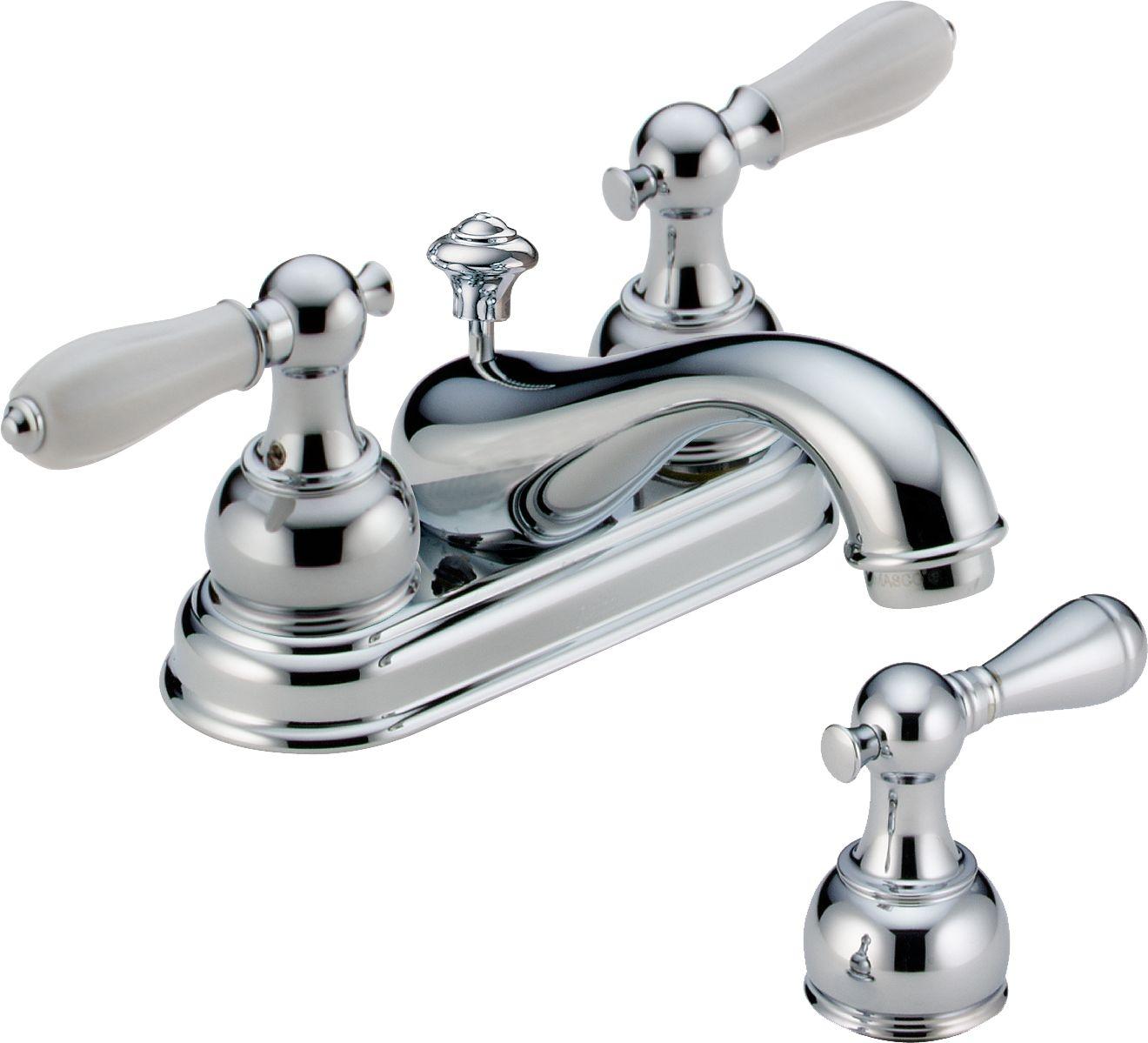Delta Teapot Spout 2577212215 Chrome Lavatory Faucet AffordableFaucets