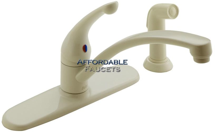 Delta Signature 440BSWF Biscuit Kitchen Faucet AffordableFaucets