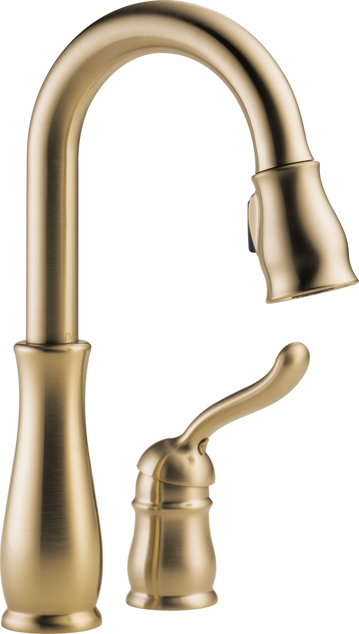 Delta 9978CZDST Leland Champagne Bronze Single Handle Bar/Prep Faucet AffordableFaucets