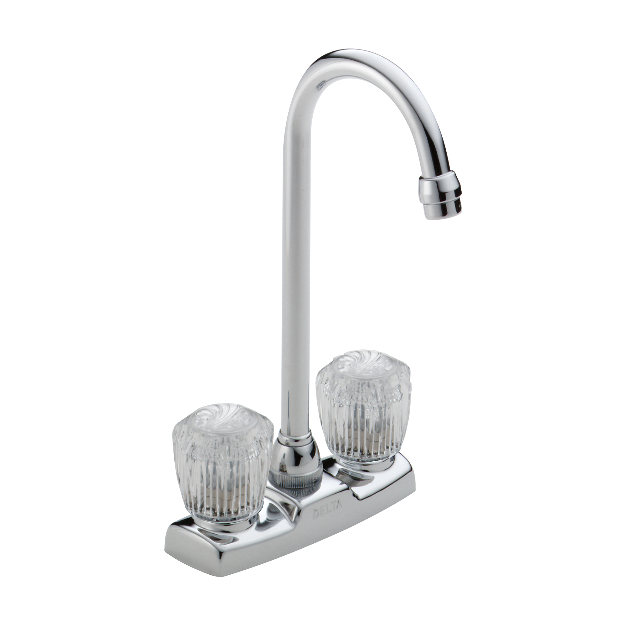 Delta 2170LF Classic Chrome Two Handle Knob Bar/Prep Faucet AffordableFaucets