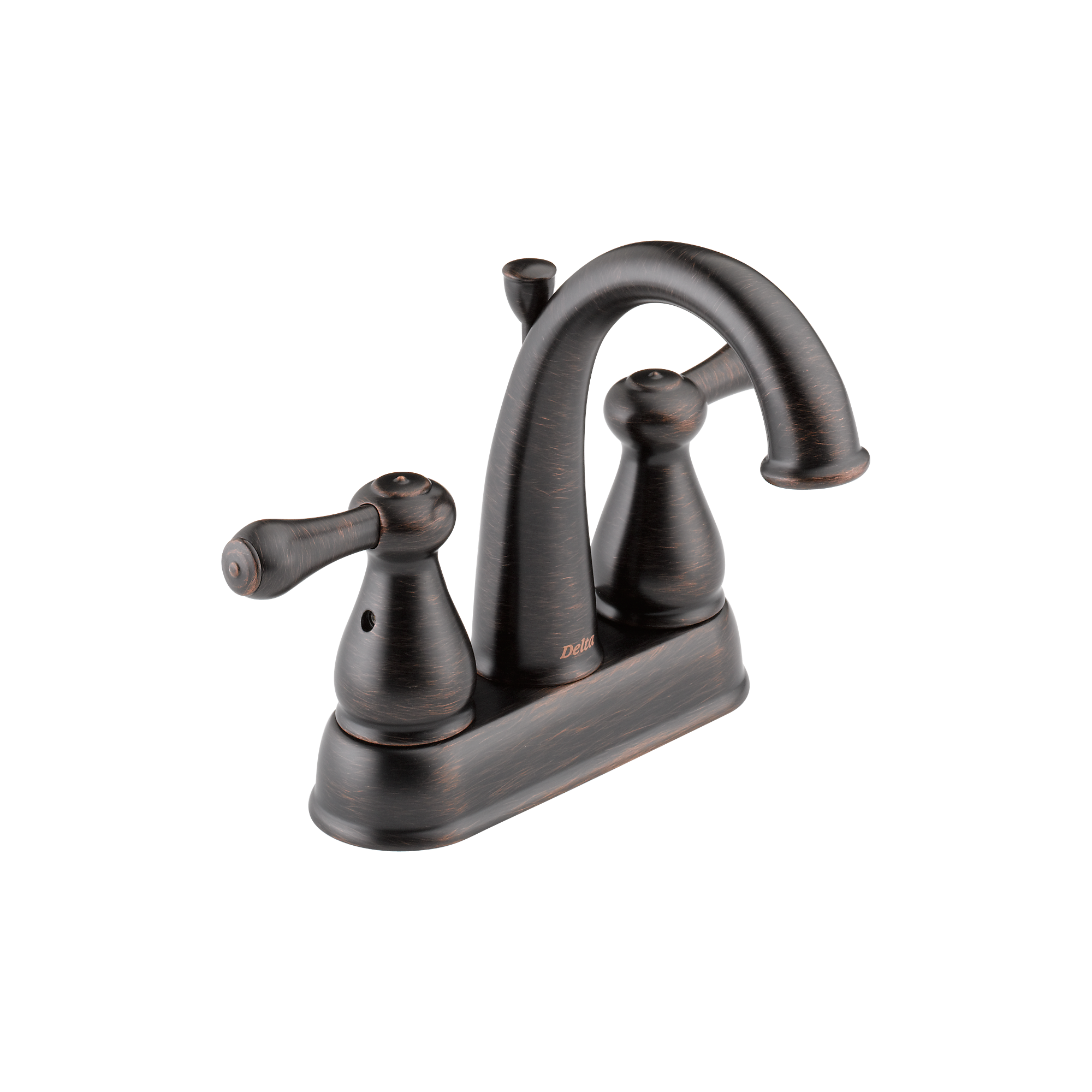 Delta 2575LFRBMPU Leland Bronze Two Handle Centerset Lavatory