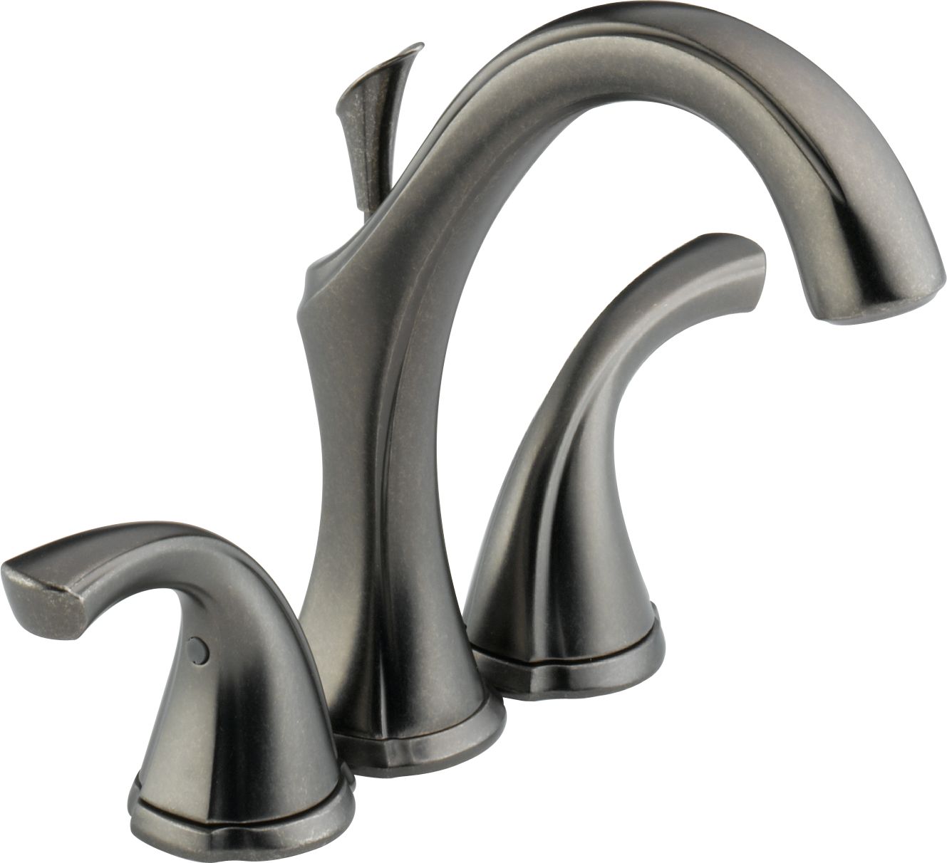Delta 4592PT Addison Aged Pewter Two Handle MiniWidespread Lavatory