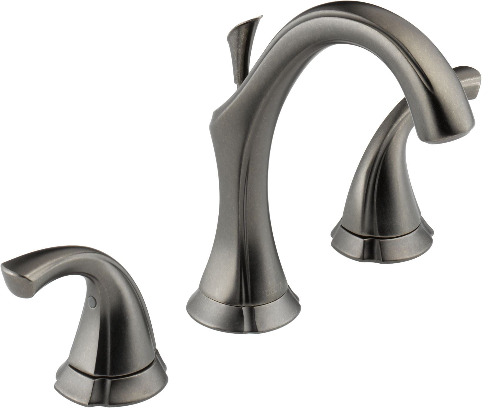 Delta 3592PT Addison Aged Pewter Two Handle Widespread Lavatory Faucet