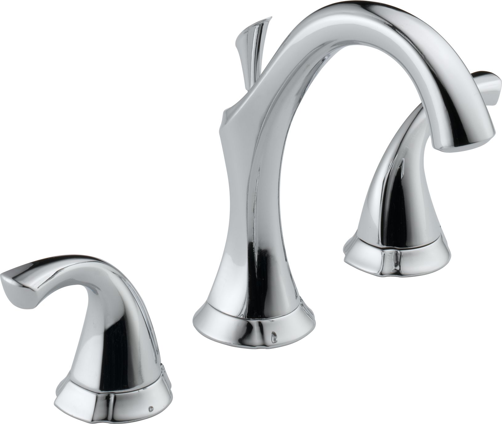 Delta 3592 Addison Chrome Two Handle Widespread Lavatory Faucet