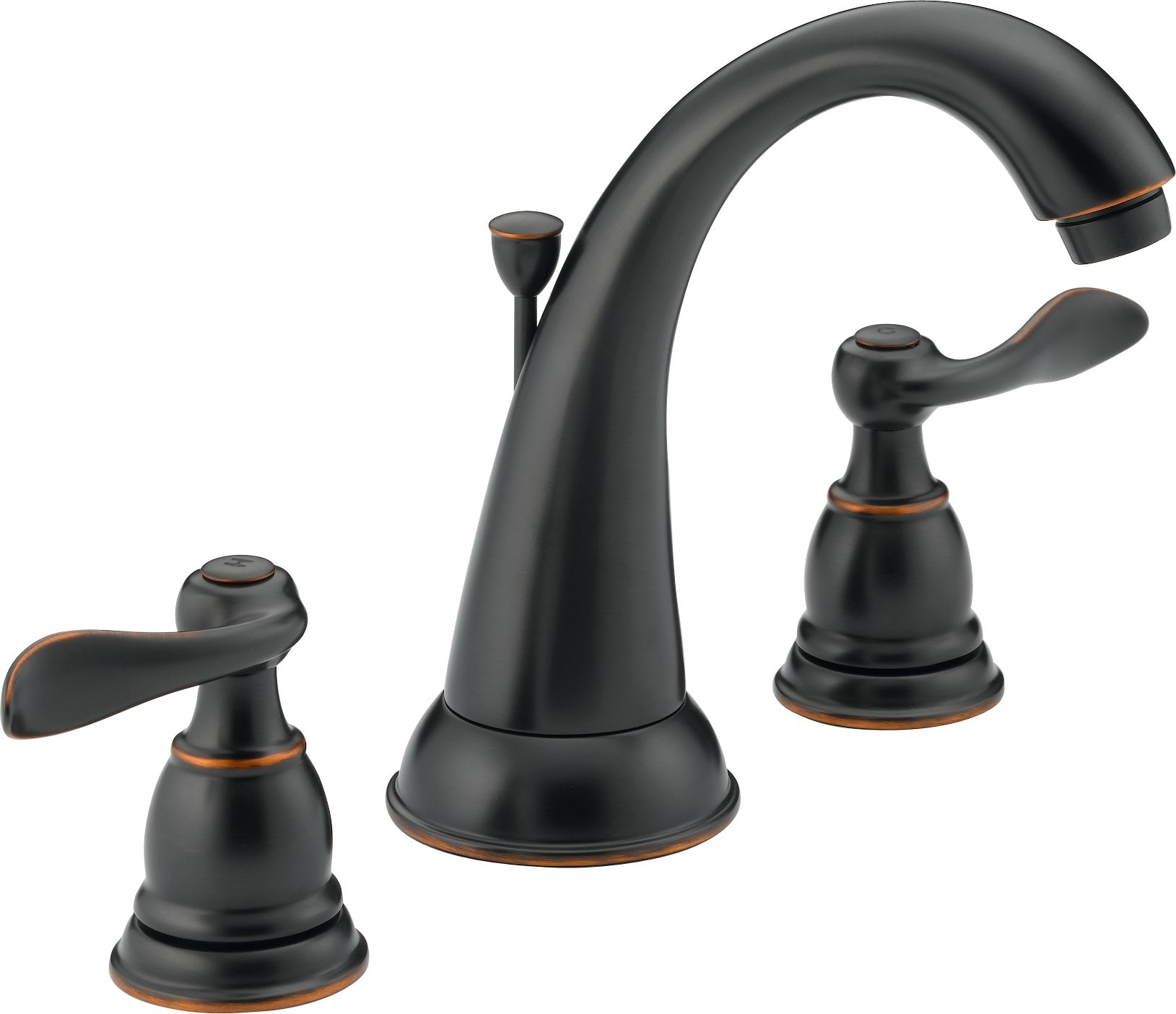 Delta 35996LFOB Windemere Oil Rubbed Bronze Two Handle Widespread
