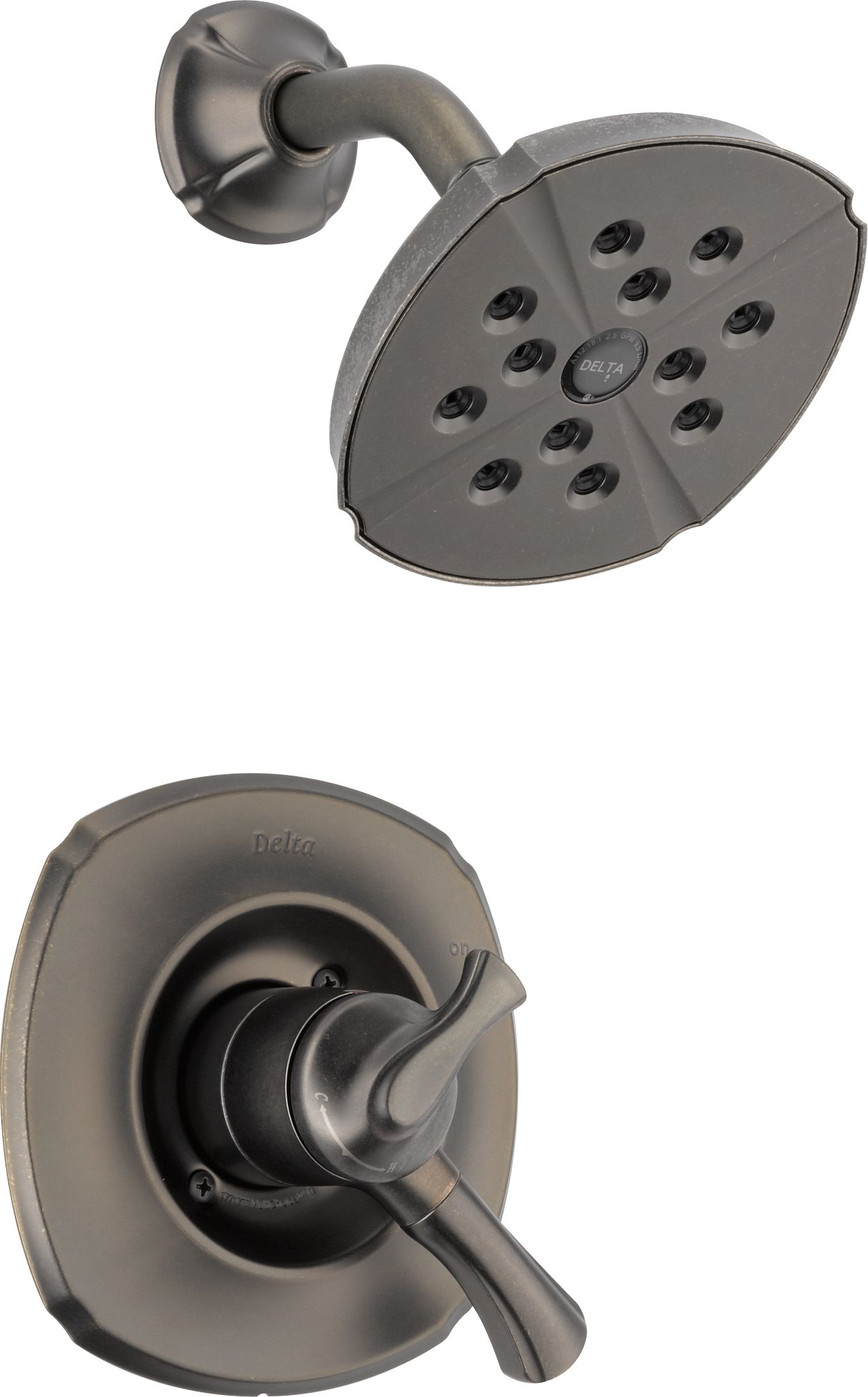 Delta T17292PT Addison Aged Pewter Monitor 17 Series Shower Trim