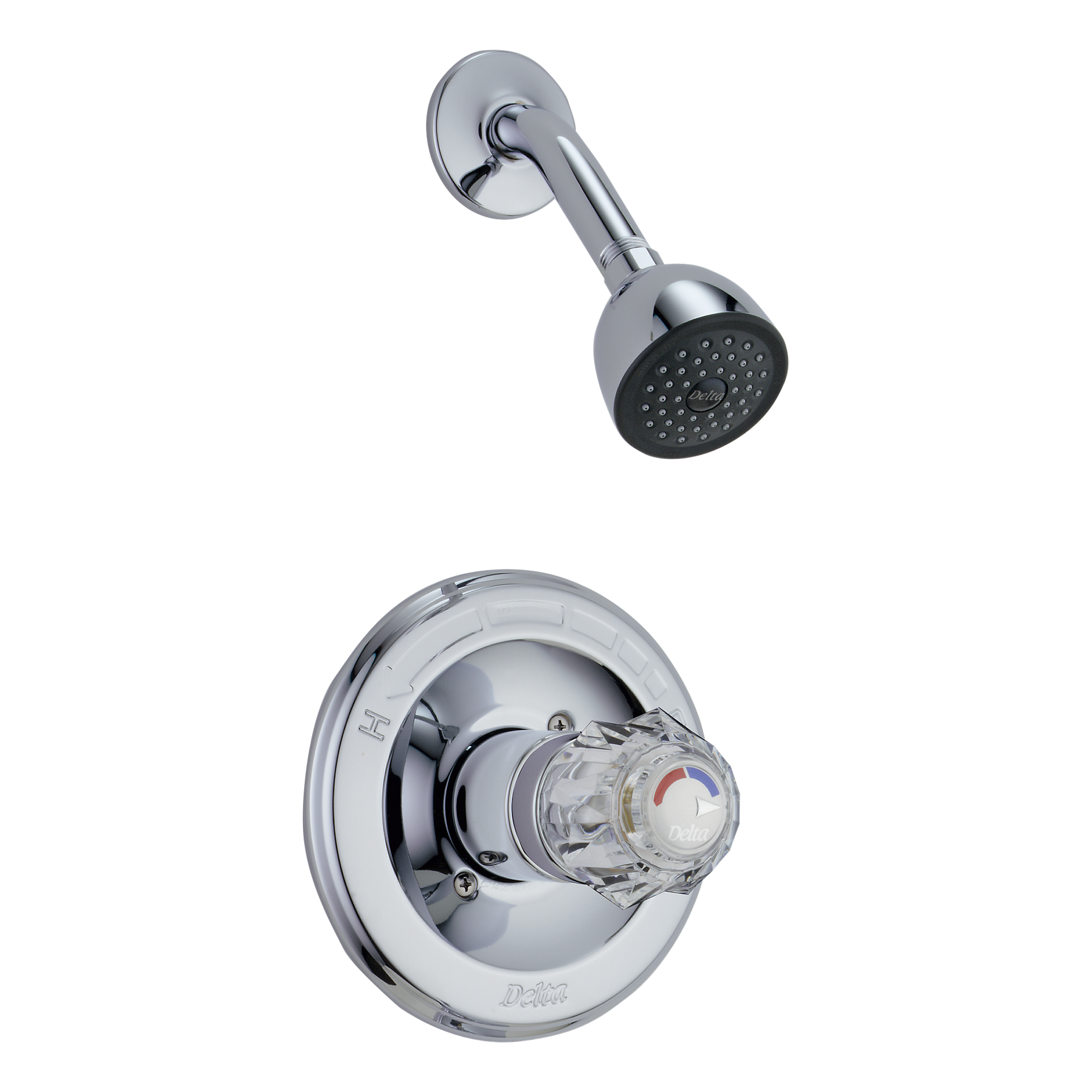 Delta 1324 Classic Chrome Monitor ScaldGuard Shower AffordableFaucets