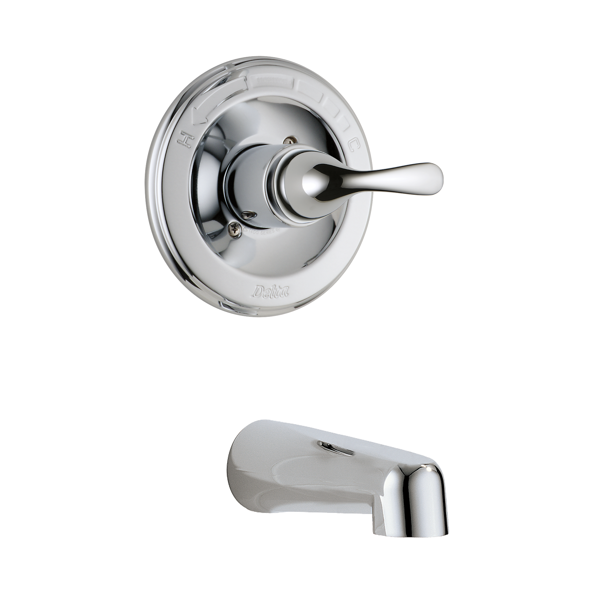 Delta T13120LTS Classic Chrome Monitor ScaldGuard Tub Trim AffordableFaucets