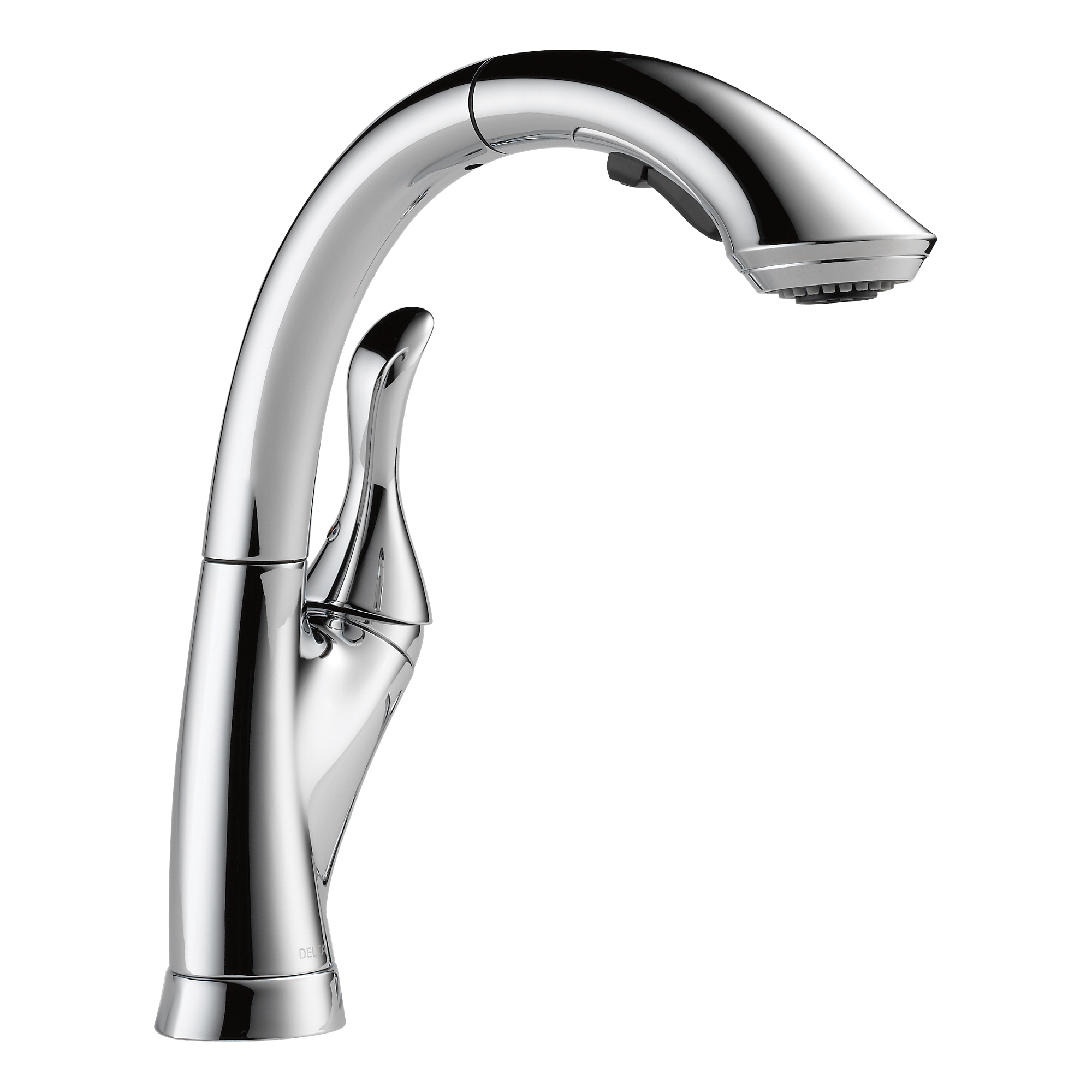 Delta 4153DST Linden Chrome Single Handle PullOut Kitchen Faucet