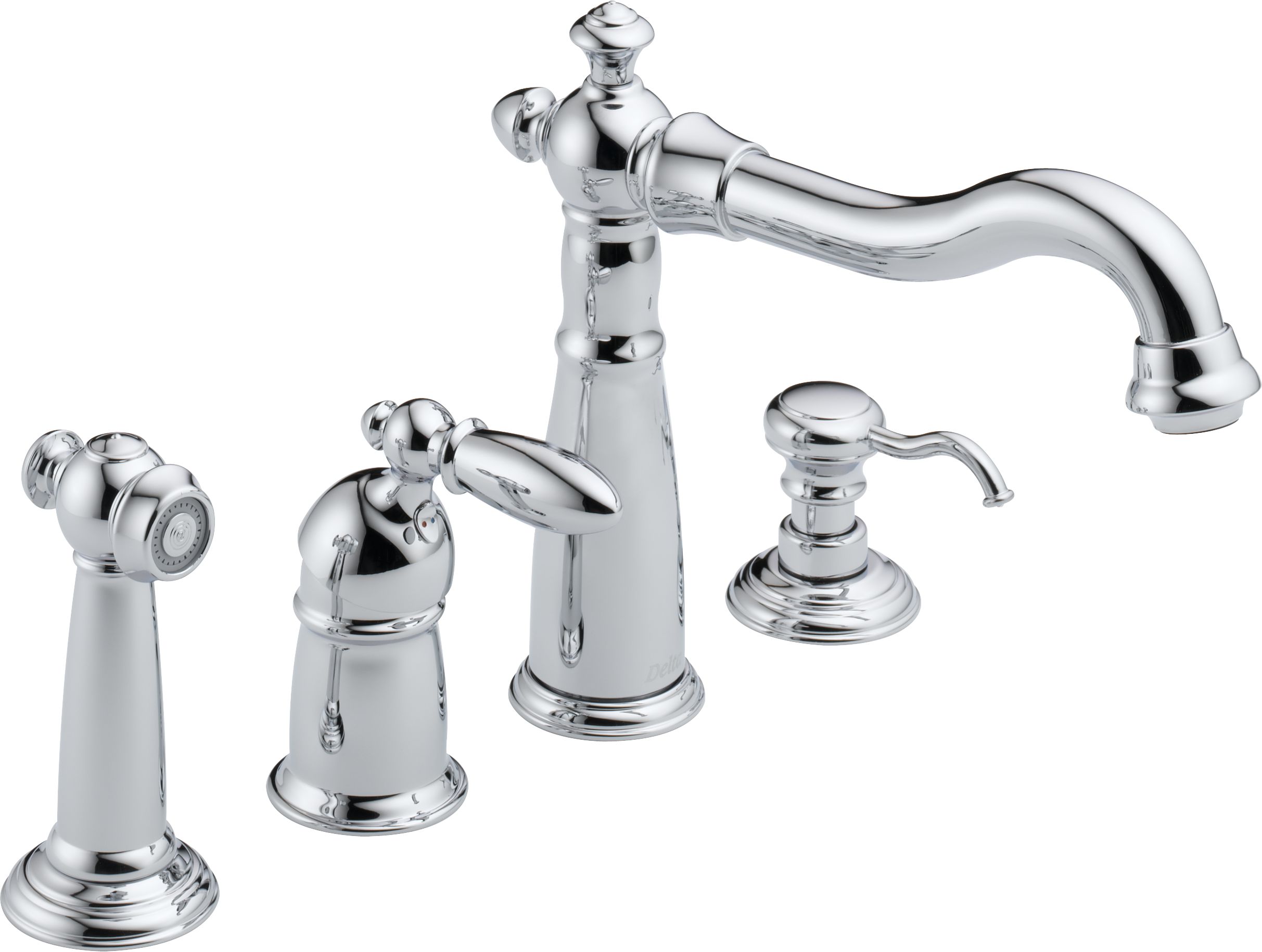 delta single handle kitchen sink faucets