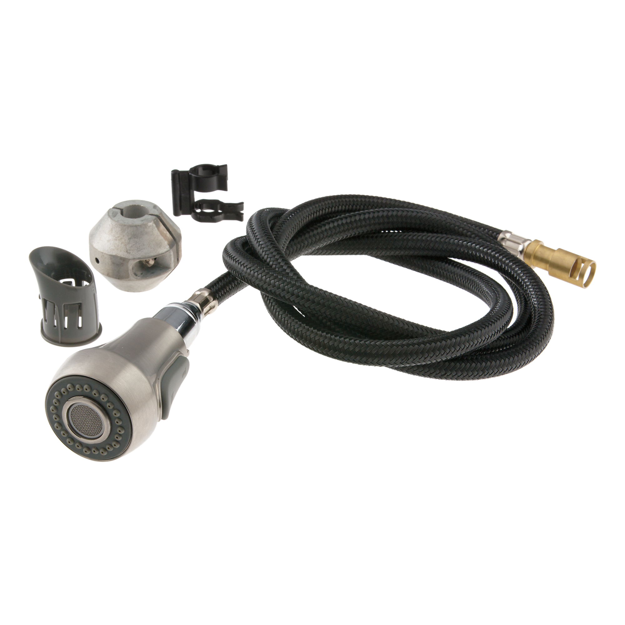 Delta RP50447SS Stainless Hose, Weight, Hose Clip And PullDown Head