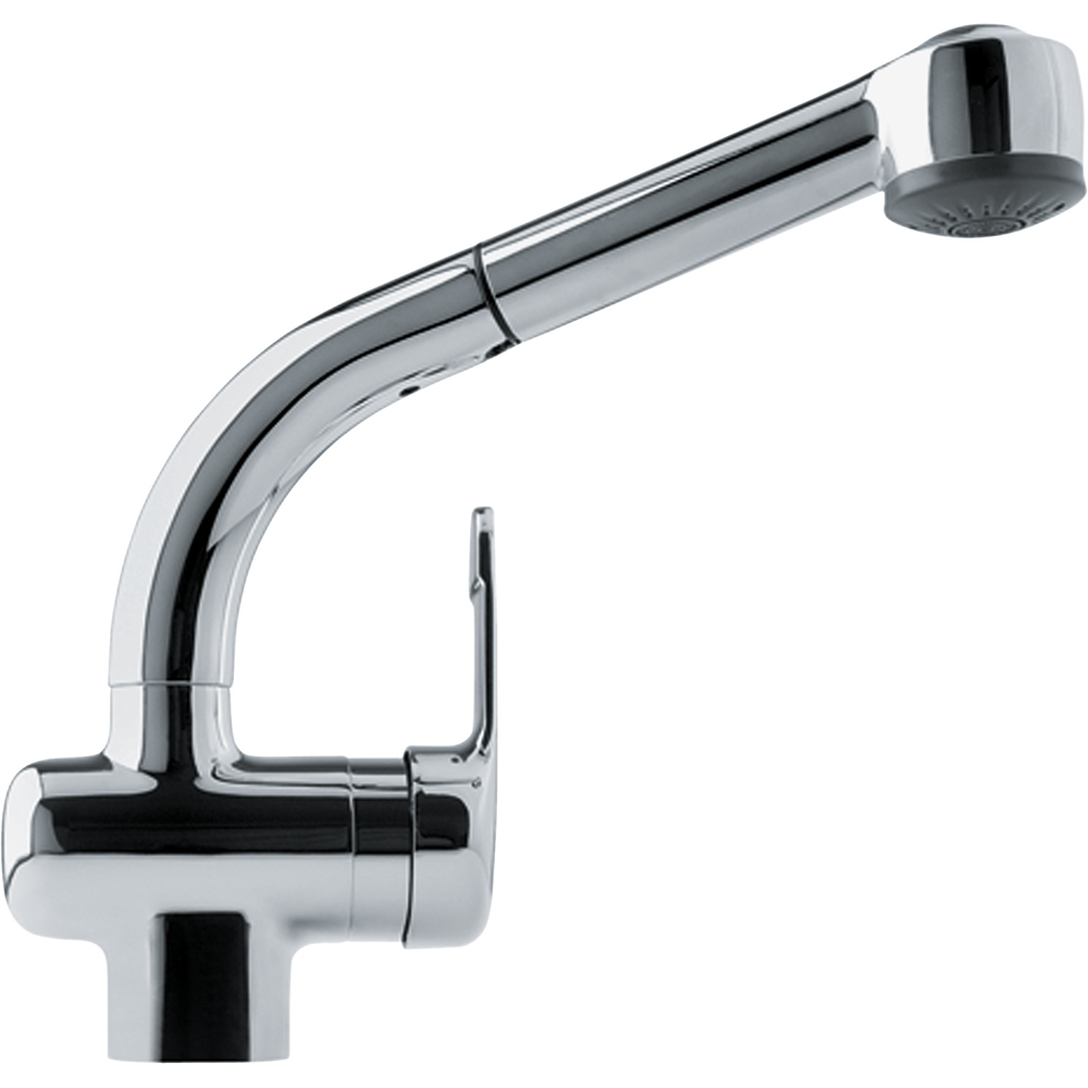 Franke FFPS600A Nobel Chrome Single Handle Pull Out Kitchen Faucet