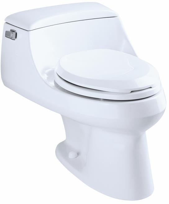 Kohler San Raphael K3466HW1 Honed White OnePiece Elongated Toilet