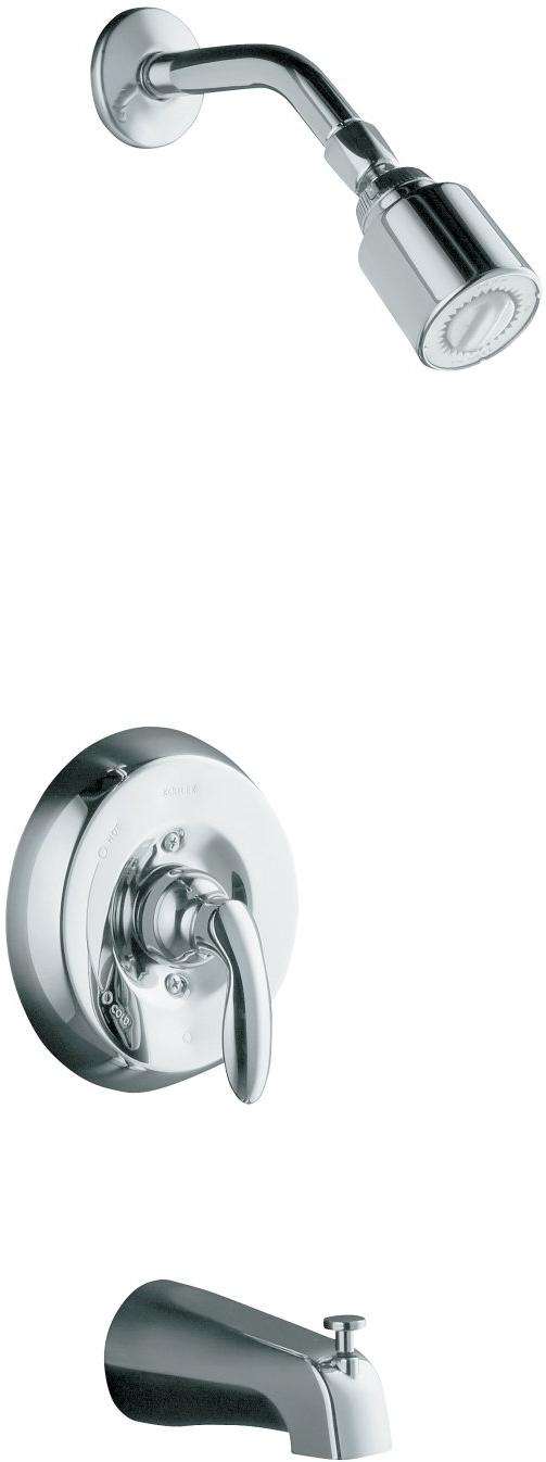 Kohler Coralais KT156014SBN Brushed Nickel Tub & Shower Mixing Valve