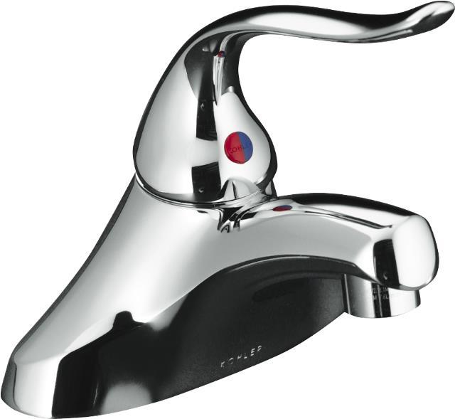 Kohler Coralais K155935PCP Polished Chrome SingleControl Centerset