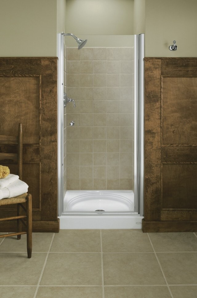 Kohler Fluence K702410LMX Matte Nickel Frameless Pivot Shower Door