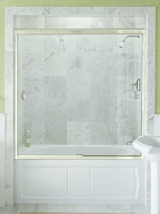 Kohler Devonshire K-704410-L-SH Bright Silver Bypass Bath ...