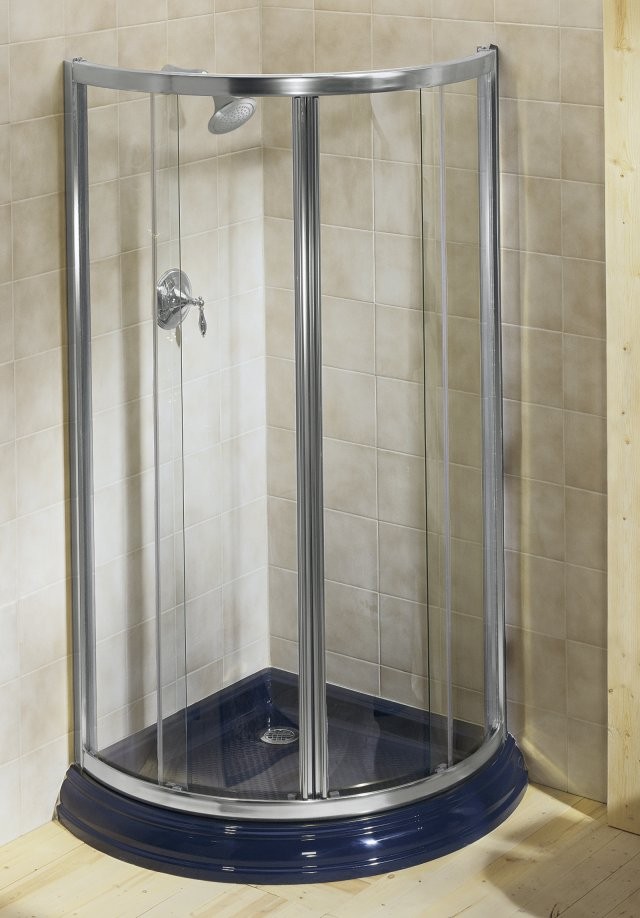 Kohler Arica K705250LMX Matte Nickel Round Shower Enclosure with
