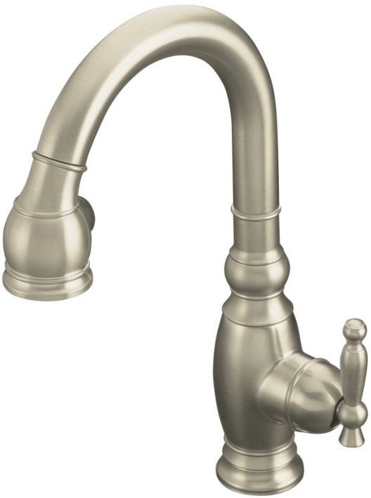 Kohler Vinnata K691BN Vibrant Brushed Nickel Secondary Kitchen Sink