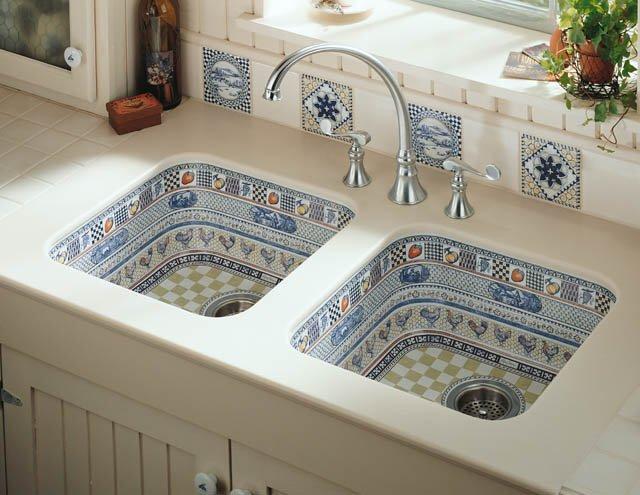 Kohler Life In The Country K 14578 Lc 0 White Design On Clay