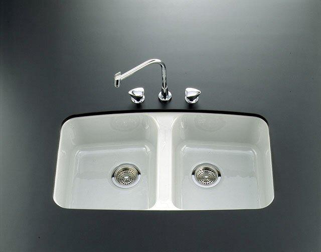 Kohler Brookfield K59425U7 Black Black Undercounter Kitchen Sink