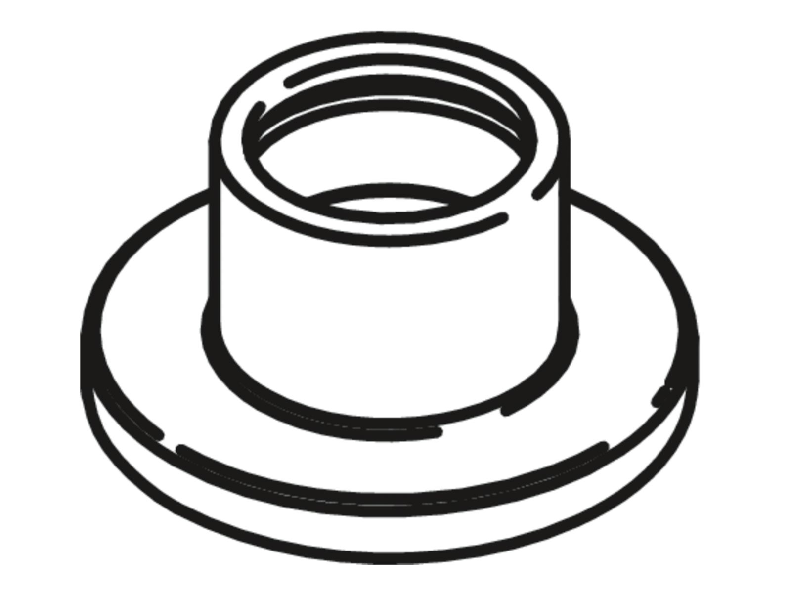 Kohler 1023417CP Part Polished Chrome Escutcheon AffordableFaucets